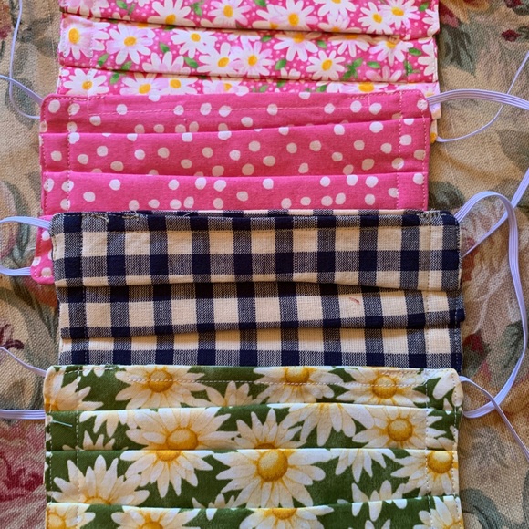 Face mask reusable washable handmade with pocket - Picture 8 of 9